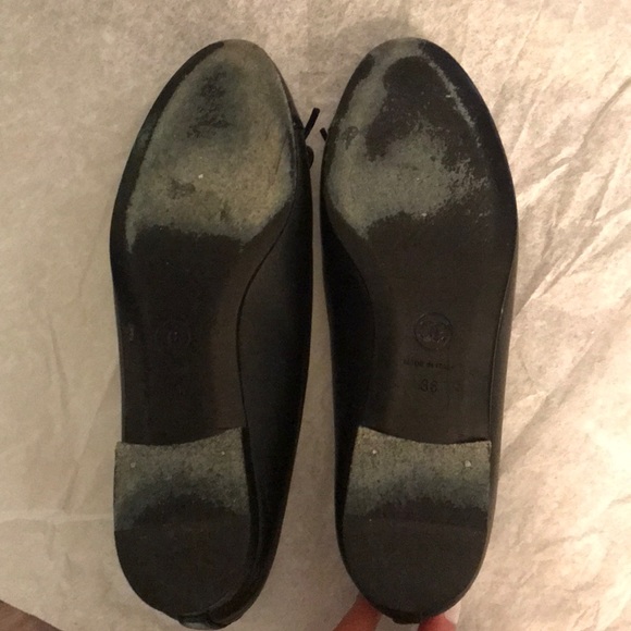 Chanel Ballerinas (Ballet Flats), Size 6, Black - Picture 7 of 8